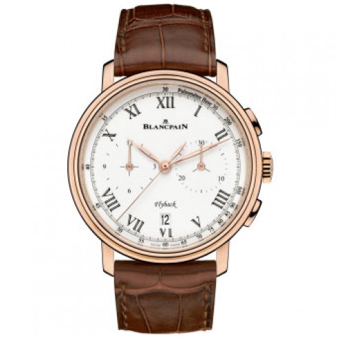Blancpain Chronograph Flyback Pulsometre Whit Dial Men's Watch 6680F-3631-55B watches