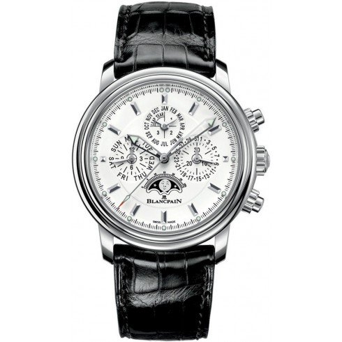 Blancpain Leman Automatic Chronograph White Dial Men's Watch 2685F-1127-53B watches