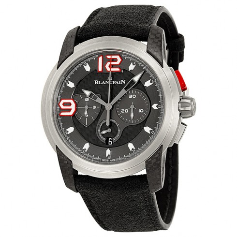 Blancpain L-Evolution Black Carbon Fiber Dial Titanium Automatic Men's Watch 8885F-1203-52B watches