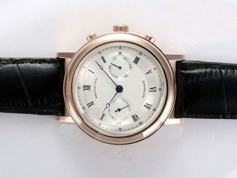 Breguet Classique Chronograph 5947BA/12/9V6 Rose Gold Case Mens Watch watches