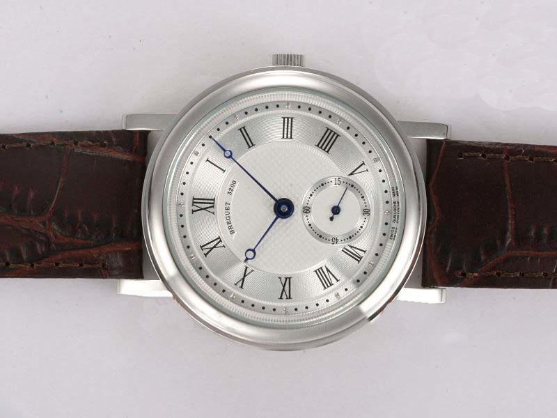 Breguet Classique Manual 5907BB12984 Manual Winding Round White Dial Watch watches