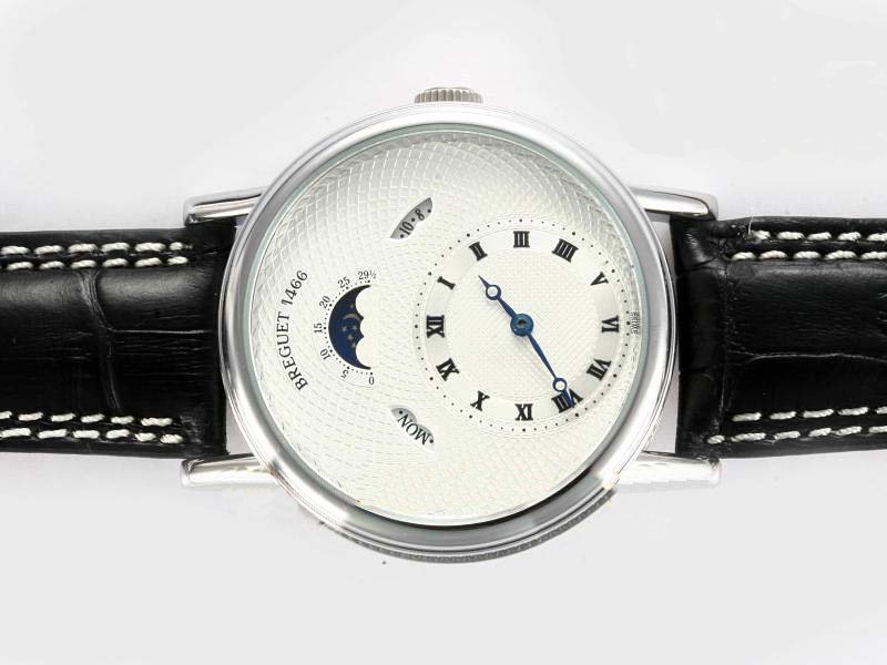 Breguet Classique Moonphase 3330BB/1E/986 Stainless Steel Case Stainless Steel Bezel Mens Watch watches