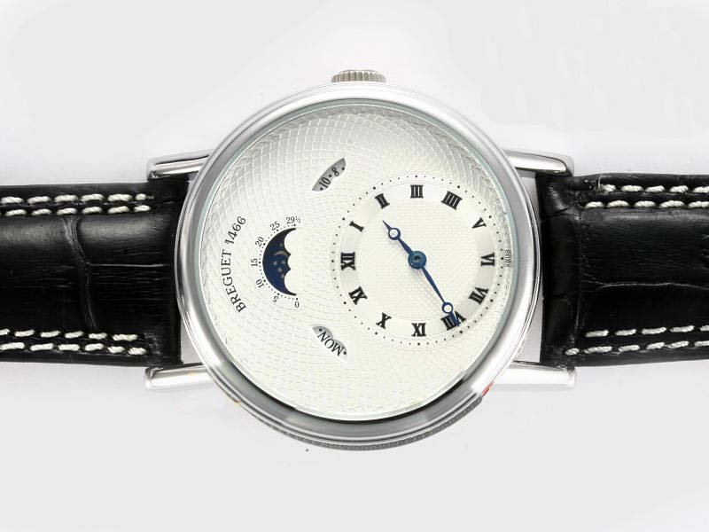 Breguet Classique Moonphase 3330BB1E986 White Dial Round Automatic Watch watches