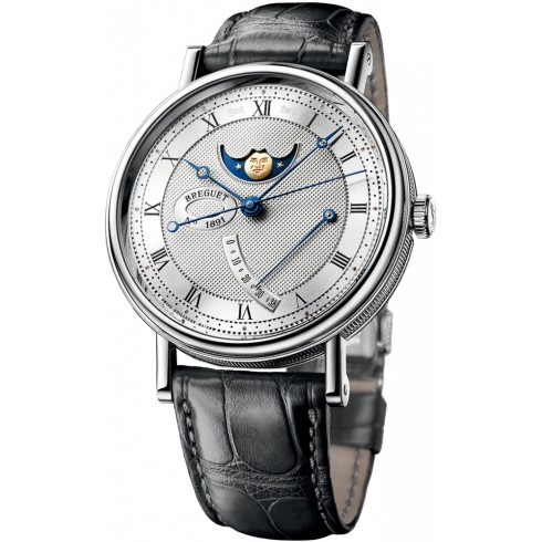Breguet Classique Moonphase Silver Dial Men's Watch 7787BB/12/9V6 watches
