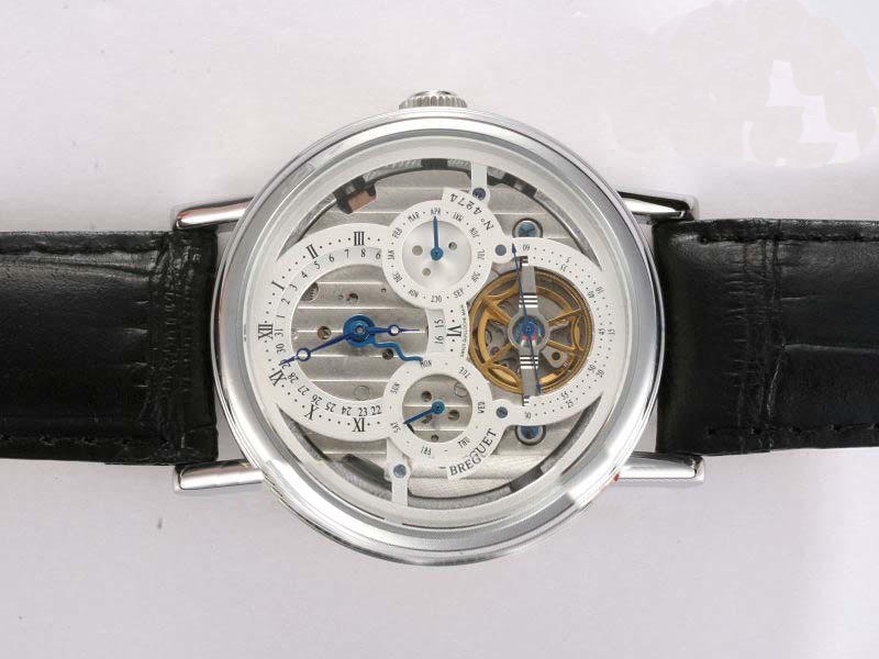 Breguet Classique Tourbillon 3755PR1E9V6 Mens 39mm Black Crocodile Leather Strap Watch watches