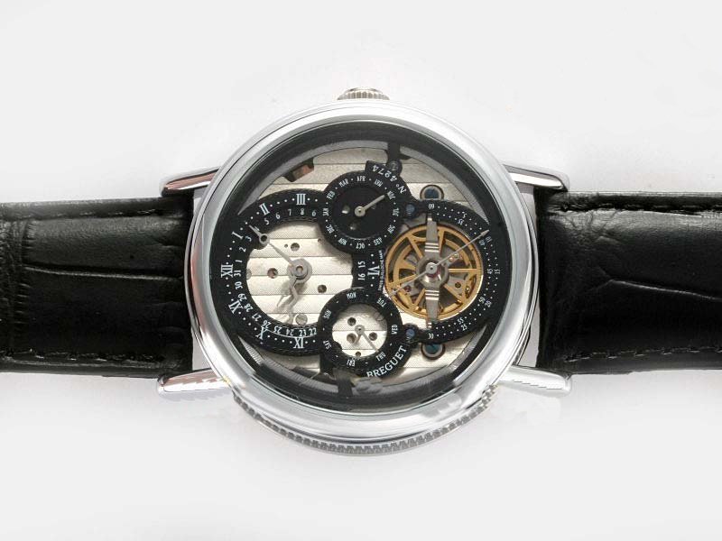 Breguet Classique Tourbillon 3757PT1E9V6 Manual Winding Mens Stainless Steel Bezel Watch watches