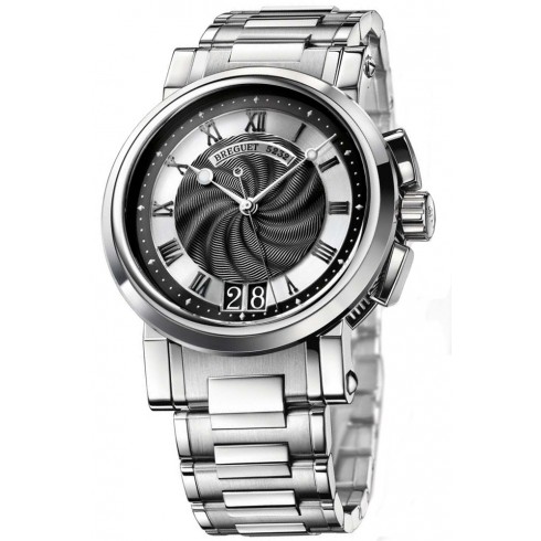 Breguet Marine Black Dial Automatic Men's Stainless Steel Watch 5817ST92SM0 watches