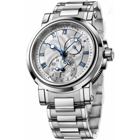Breguet Marine II Dual Time GMT Watch 5857ST12SZO watches