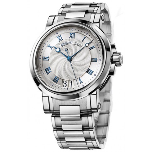 Breguet Marine Silver Dial Stainless Steel Men's Watch 5817ST/12/SM0 watches