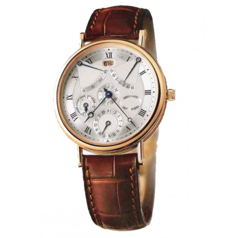 Breguet Perpetual Calendar Equation of Time Silver Dial Automatic Men's Watch 3477BR1E986 watches