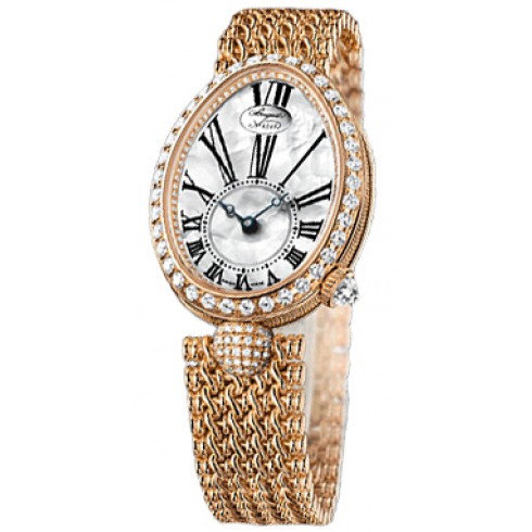 Breguet Reine de Naples Mother of Pearl 18kt Rose Gold Ladies Watch 8928BR51J20DD00 watches
