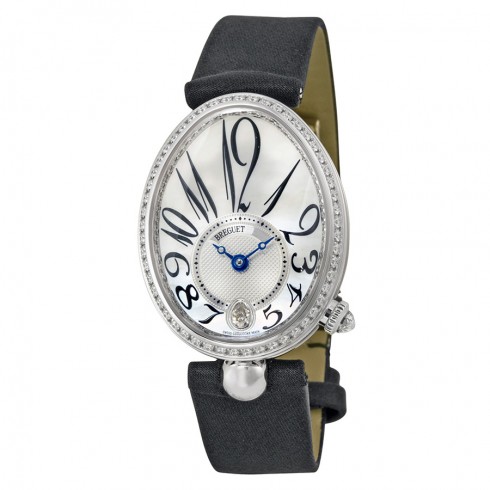 Breguet Reine De Naples Mother of Pearl Dial Diamond Automatic Ladies Watch 8918BB58864D00D watches