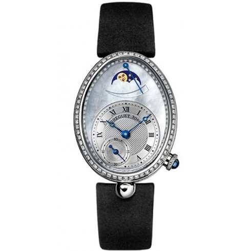 Breguet Reine de Naples White Gold Diamond Ladies Watch 8908BB52864 watches