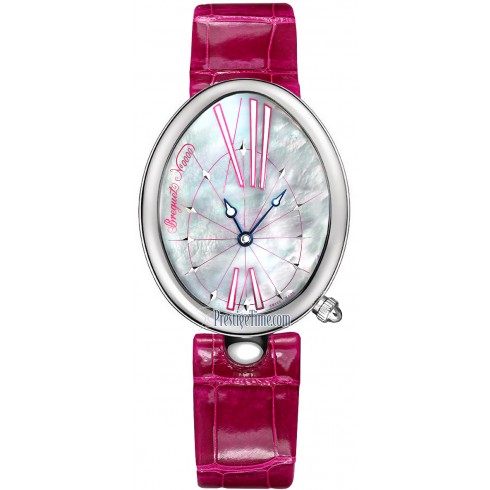 Breguet Reine de Naples White Mother of Pearl Dial Ladies Watch 8967ST/G1/986 watches