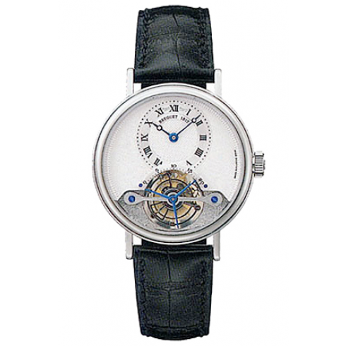 Breguet Tourbillion Silver Dial 18kt White Gold Men's Watch 3357BB12986 watches