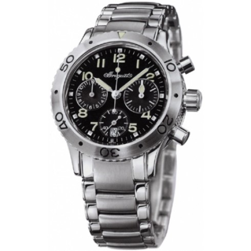 Breguet Type XX Transatlantique Black Dial Chronograph Automatic Ladies Watch 4820STD2S76 watches