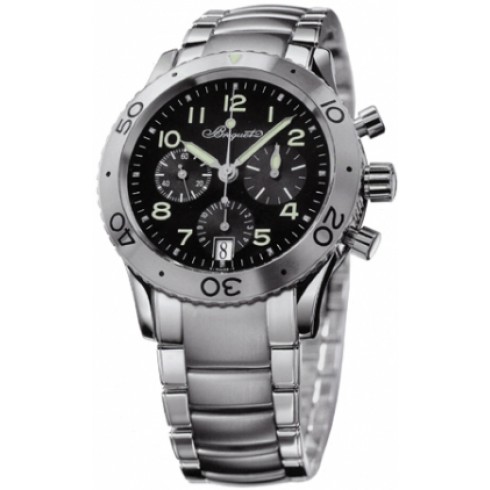 Breguet Type XX Transatlantique Black Dial Men's Watch 3820STH2SW9 watches