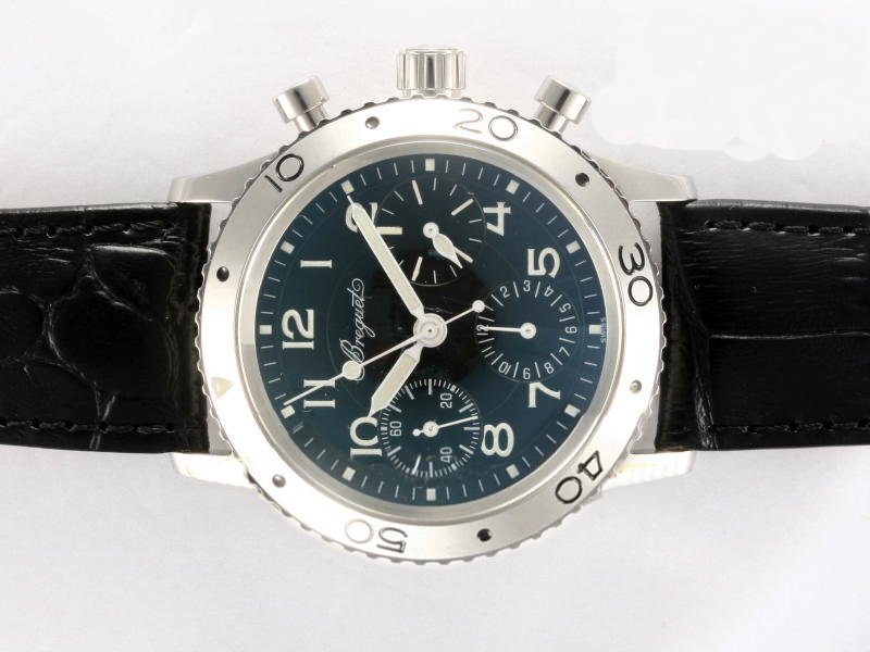 Breguet Type XXI 3800ST/92/9W6 Stainless Steel Case Stainless Steel Bezel Green Dial Watch watches