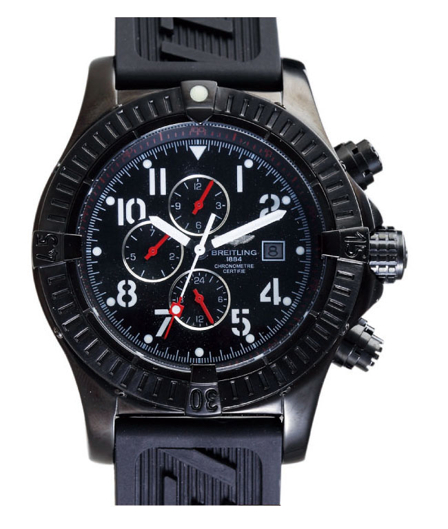 Breitling Aeromarine Chrono Avenger A1736402/BA30R1 Blue Dial Automatic Round Watch watches