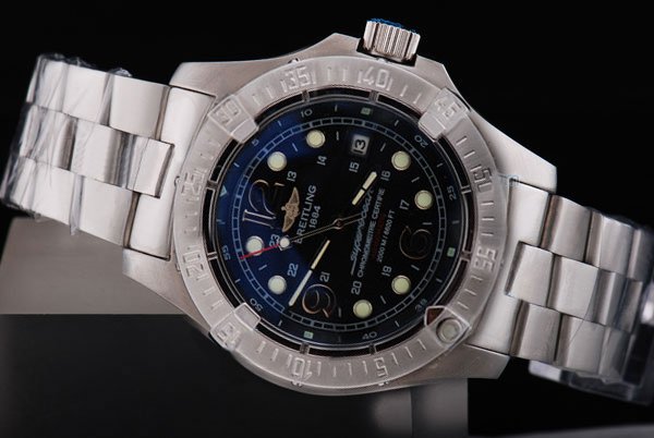 Breitling Aeromarine Superocean Steelfish A17390 Stainless Steel Bezel Automatic Mens Watch watches