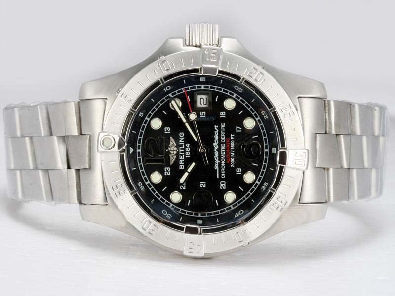 Breitling Aeromarine Superocean Steelfish Steel Automatic Round Mens Watch watches