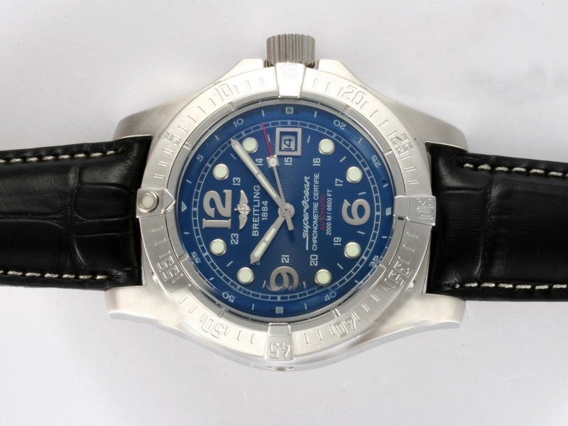 Breitling Aeromarine Superocean Steelfish Steel Mens Automatic Round Watch watches