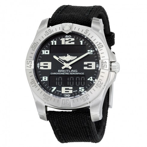 Breitling Aerospace EVO Black Dial Quartz Men's Watch E7936310-BC27BKFT watches