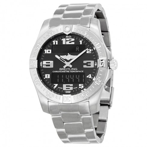 Breitling Aerospace Evo Black Dial Titanium Men's Watch E7936310-BC27TI watches