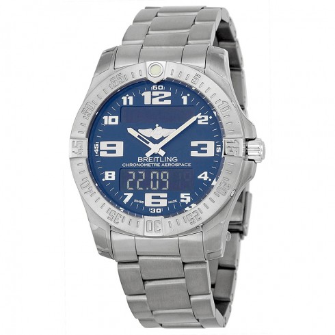 Breitling Aerospace Evo Blue Dial Men's Watch E7936310-C869TI watches