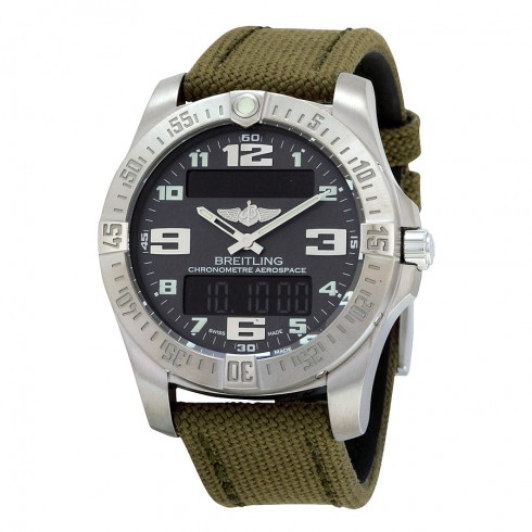 Breitling Aerospace EVO Grey Dial Quartz Men's Watch E7936310-F562GRFT watches