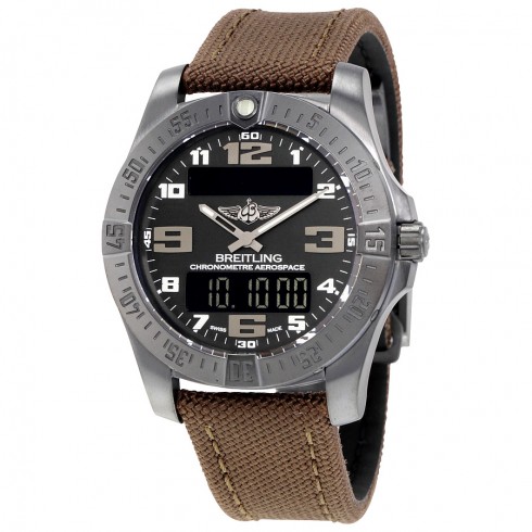 Breitling Aerospace Evo Night Mission Black Dial Quartz Men's Watch V7936310-BD60BRFD watches