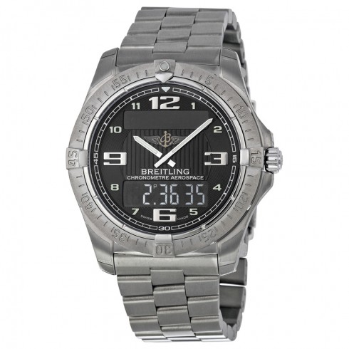 Breitling Aerospace Men's Analog-Digital Watch E7936210-B962TI watches