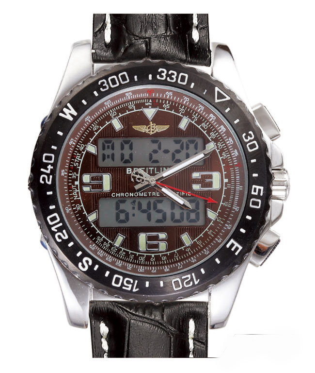 Breitling Airwolf Raven E7936210/Q572-1RT Brown Dial Quartz Watch watches