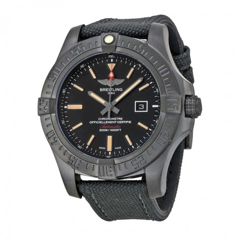 Breitling Avenger Blackbird Volcano Black Dial Anthracite Military Men's Watch V1731010-BD12BKFT watches