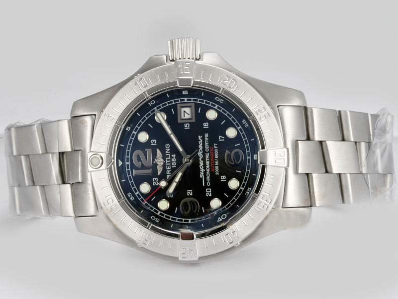 Breitling Avenger Seawolf A1733010/C801 Black Dial 43mm Watch watches