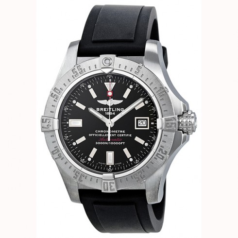 Breitling Avenger Seawolf Black Dial Rubber Strap Automatic Men's Watch A1733010-BA05BKPT watches