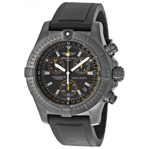 Breitling Avenger Seawolf Chronograph Black Ion-plated Men's Watch M73390T1-BA87BKRD watches