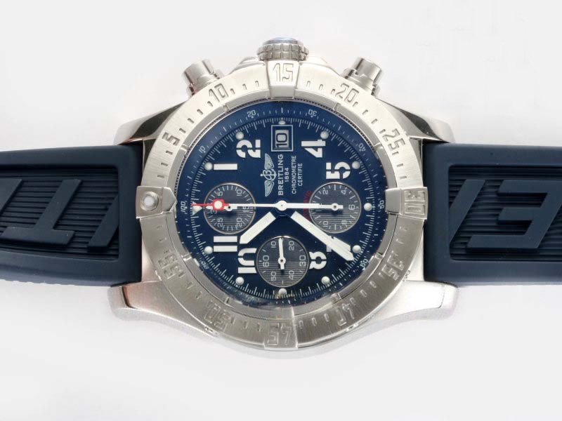 Breitling Avenger Skyland Steel 45mm Automatic Blue Dial Watch watches