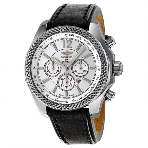 Breitling Bentley Barnato 42 Automatic Chronograph Silver Dial Men's Watch A4139021-G754 watches