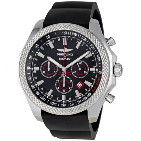 Breitling Bentley Barnato Ebony Dial Chronograph Men's Watch A2536824-BB11BKRD watches