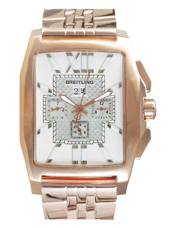 Breitling Bentley Flying B Chronograph A4436512/H531 Rose Gold Rose Gold Strap Rectangle Mens Watch watches