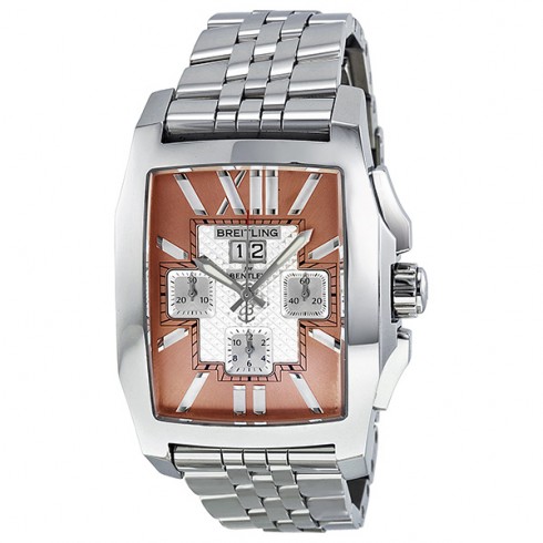 Breitling Bentley Flying B Chronograph Automatic Amber Dial Men's Watch A4436512-H531 watches