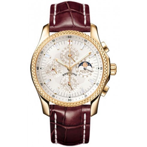 Breitling Bentley Mark VI Silver Dial Automatic Men's Chronograph Watch H2936312-G628BRCT watches
