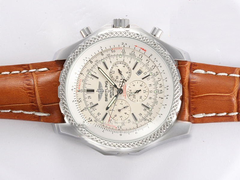 Breitling Bentley Motors 6.75 A25362 Stainless Steel Bezel Midsize Stainless Steel Case Watch watches