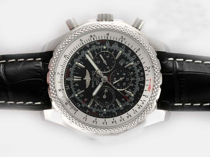 Breitling Bentley Motors 6.75 Black Dial Automatic 49mm Black Dial Watch watches