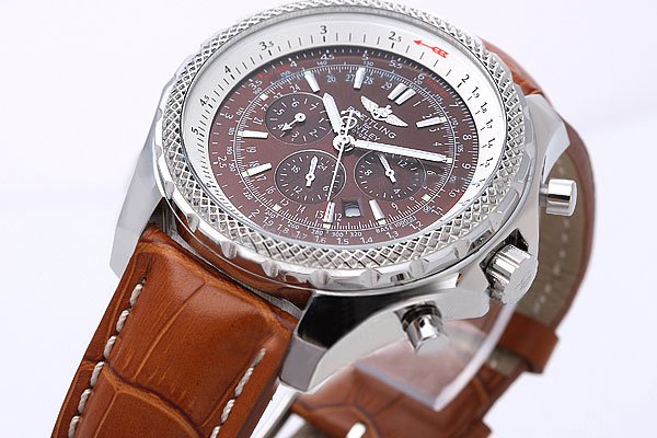 Breitling Bentley Motors 6.75 Brown Dial Automatic Mens 49mm Watch watches