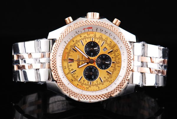 Breitling Bentley Motors A2536212/Q522 Mens 49mm Silver Stainless Steel Strap Watch watches