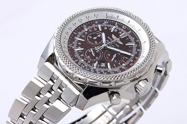 Breitling Bentley Motors A25363 46mm Silver Stainless Steel Strap Mens Watch watches