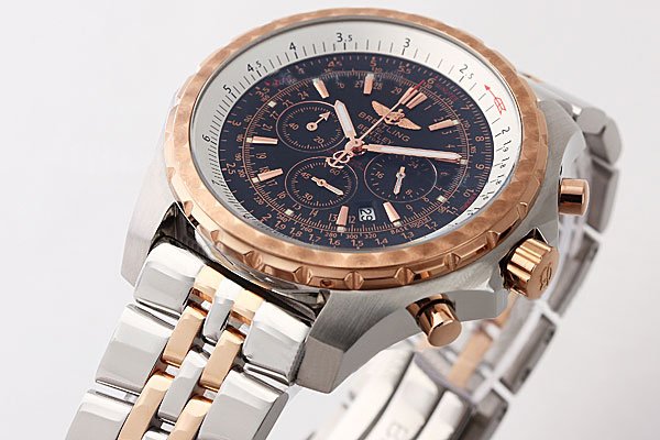 Breitling Bentley Motors A2536313/Q502 Silver Stainless Steel Strap Round Watch watches