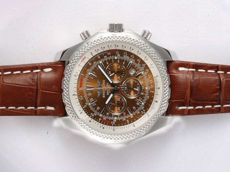 Breitling Bentley Motors A2536313/Q502 Stainless Steel Bezel Quartz Chronograph Watch watches